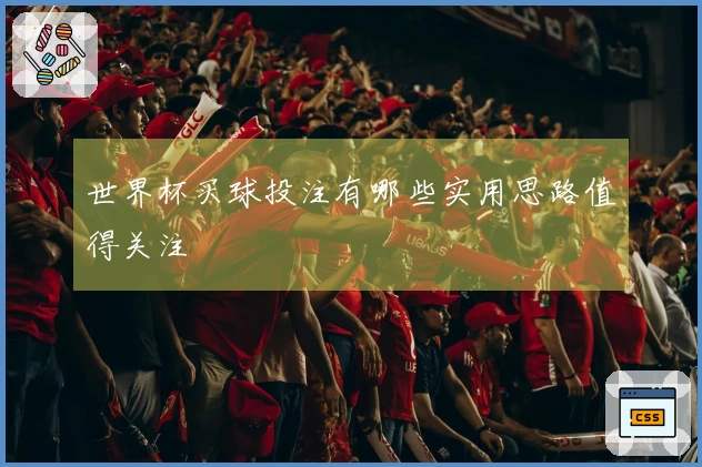 世界杯买球投注有哪些实用思路值得关注